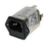 IEC INLET C14, 6A, 250VAC, PANEL 6EGG1-2