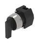 SELECTOR SWITCH ACTUATOR, 2POS, BLACK 704.101.0
