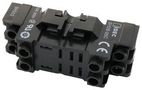 RELAY SOCKET, DIN RAIL, 8PIN, SCREW SH2B-05C