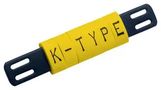 CABLE MARKER, PVC, 6MM, YELLOW 13611405