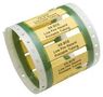 HEAT SHRINK MARKER, 6.4MM, YELLOW,PK1000 HX-SCE-1K-6.4-50-4