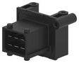 CONNECTOR, PLUG, 6POS, 2ROW, PCB 1-963211-1