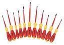 INSULATED SLIMLINE SCREWDRIVER SET, 11PC 32198