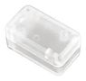 ENCLOSURE, PCB BOX, ABS, CLEAR 1551ACLR