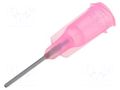 Needle: steel; 0.5"; Size: 20; straight; 0.6mm; Mounting: Luer Lock FISNAR FIS-20-1/2-ES