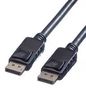 AUDIO CABLE, DISPLAYPORT PLUG, 2M, BLACK 11.04.5602