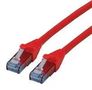 PATCH CORD, RJ45 PLUG, CAT6A, 2M, RED 21.15.2712