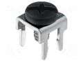 Terminal: screw terminal; low profile; THT,screw terminal; black KEYSTONE KEYS7775-3