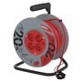 PVC Extension Cord Reel – 4 sockets, 20m, 1mm2, EMOS P19420 8595025325181