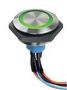 ILLUM PB SW, SPDT, 1A, 30VDC, WIRE LEAD AV5V22F102074BK