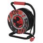 Rubber Extension Cord Metal Reel 40m 4 sockets 2,5mm, EMOS P19224 8592920096376