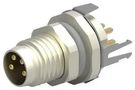 SENSOR CONNECTOR, M8, PLUG, 4POS, PANEL T4040034041-000