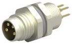 SENSOR CONNECTOR, M8, PLUG, 4POS, PANEL T4042014041-000