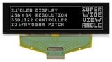 DISPLAY, OLED GRAPHIC, TAB, 256X64PIXELS MCOT256064B1A-WM