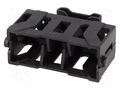 Cover; push-in; 10.3x38mm; -40÷85°C; 32A; thermoplastic; UL94V-0 SCHURTER 0853.1250
