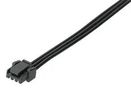 CABLE ASSY, 3POS, RCPT-RCPT, 2" 45111-0300