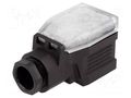 Connector: valve connector; plug; form A; 18mm; female; PIN: 4; 16A HIRSCHMANN GDME3020SW