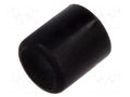 Button; round; black MENTOR 1840.0031