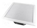 Fan: AC; axial; 230VAC; 172x151x51mm; 230m3/h; 53dBA; ball; IP54 Alfa Electric ALFA2500BPB