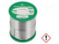 Tin; lead free; Sn96,5Ag3Cu0,5; 1mm; 0.25kg; reel; 217÷220°C BROQUETAS ECO4-10/025H