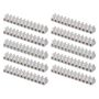 Terminal block 12×10,00 mm white, EMOS A4003 8595025359063