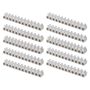 Terminal block 12×16,00 mm white, EMOS A4004 8595025359087