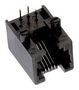 RJ11 CONN, R/A, JACK, 6P4C, 1PORT, TH 615004141121