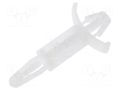 PCB distance; polyamide; L: 12.7mm; latch/latch; natural; UL94V-2 FIX&FASTEN FIX-LCS-12.7