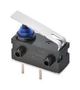 MICROSWITCH, LEVER, SPST-NC, 0.1A, 12VDC D2AW-A062D R