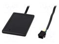 RFID reader; 7÷32V; 1-wire; antenna; 54x85x7mm; black; 13.56MHz NETRONIX PLA-MDK