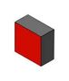 BLOCK MAGNET, HARD FERRIT, 8MMX8MMX4MM HF8/22; 8.0X8.0X4.0MM