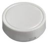 SW BUTTON, ROUND EXTENDED, 22MM, WHITE HW1A-B2W