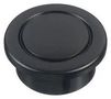 SWITCH BUTTON, MUSHROOM, 29MM, BLACK HW1A-B3B