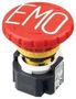 E-STOP PB SW, 4PST-NC, 3A, 250V, QC XA1E-BV404RH-EMO