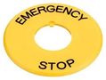 NAMEPLATE, E-STOP SWITCH HAAV-27