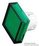 SQUARE LENS, GREEN, PLASTIC 51-953.5