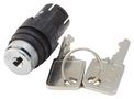 ACTUATOR, SQUARE, KEYLOCK SWITCH 61-2101.0/D