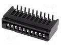 Connector: FFC/FPC; SMT; 50V; 0.5A; PIN: 10; 1mm; vertical; Non-ZIF JST 10FMN-BMT-A-TF