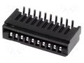 Connector: FFC/FPC; SMT; 50V; 0.5A; PIN: 10; 1mm; vertical; Non-ZIF JST 10FMN-BMT-A-TF