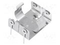 Holder; C,R14; Batt.no: 2; PCB,screw; aluminium KEYSTONE KEYS2225