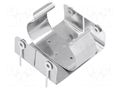 Holder; D,R20; Batt.no: 2; PCB,screw; aluminium KEYSTONE KEYS2227