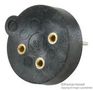 TRANSISTOR SOCKET, 3POS, TH 917-43-103-41-005000 .