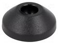 Foot; Base dia: 29mm; polyamide; H: 10.4mm; Mount.hole diam: 10mm FATH FA-098M030K