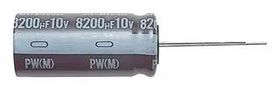 CAP, 100┬╡F, 63V, 20% UPW1J101MPD1TD