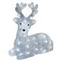 LED Christmas deer, 27 cm, outdoor and indoor, cool white, timer, EMOS DCFC06 8592920093948