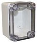 ENCLOSURE, MULTIPURPOSE, PC, GREY/CLEAR CHDX6-221C