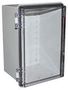 ENCLOSURE, MULTIPURPOSE, PC, GREY/CLEAR CHDX8-228C