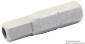 POWER BIT, HEX, 4MM X 25MM, STEEL, PK10 H0.250 M7STPB SF HEX 4.0