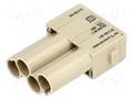 Connector: HDC; module; male; Han-Modular®; PIN: 4; crimped; 40A HARTING 09140043041