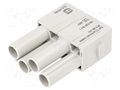 Connector: HDC; module; female; Han-Modular®; PIN: 4; crimped; 40A HARTING 09140043141